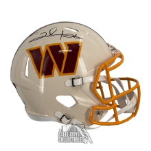 Clinton Portis Autographed Washington Commanders Retro Replica Full Size Football Helmet - BAS
