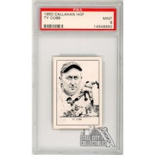 Ty Cobb 1950 Callahan HOF Card PSA 9 Mint