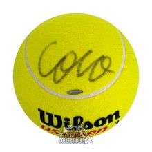 Coco Gauff Autographed Wilson US Open Jumbo 9" Tennis Ball - UDA