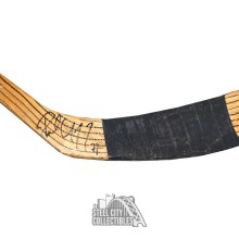 Paul Coffey Autographed Game Used Sher-Wood P.M.P. 7030 BC Hockey Stick- BAS LOA AC61881