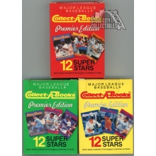 1990 Collect-A-Books Baseball 3 Box Set