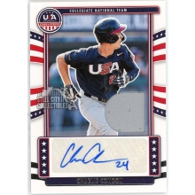 Charlie Condon 2024 Panini USA Stars & Stripes Jersey Autograph Card #NTS-CC 119/199