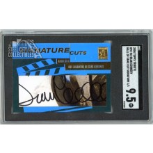 Sean Connery 2004 Topps Tribute Hall of Fame Cut Signature Autograph Card #HFC-SC 1/1 SGC 9.5