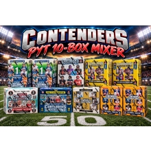 2016 - 2025 Panini Contenders Football 10-Box Mixer PYT Group Break - Steve