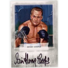 Henry Cooper 2010 Ringside Round 2 Boxing Autograph Card #A-HCO1