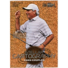 Fred Couples 2024 Upper Deck Skybox Metal Universe Stellar Cartography PMG Orange FX Card #106 16/25