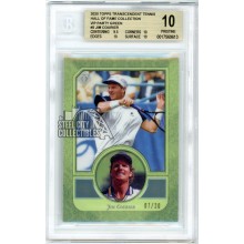 Jim Courier 2020 Topps Transcendent Tennis VIP Green Card #5 /20 BGS 10