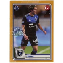 Cade Cowell 2020 Bowman MLS Gold Rookie Card #79 /50