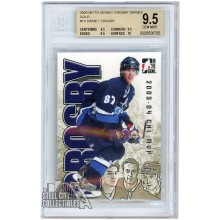 Sidney Crosby 2005-06 ITG Sidney Crosby Series Gold Rookie Card #14 BGS 9.5