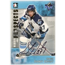 Sidney Crosby 2004-05 In The Game Heroes & Prospects Rookie Autograph Card #A-SC