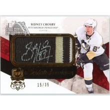 Sidney Crosby 2010-11 Upper Deck The Cup Scripted Swatches Patch Autograph Card #SS-SC 15/35