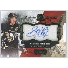 Sidney Crosby 2015-16 Upper Deck The Cup Scripted Swatches Patch Auto Card 33/35