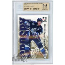 Sidney Crosby 2005-06 ITG Sidney Crosby Series Gold Rookie Card #15 BGS 9.5