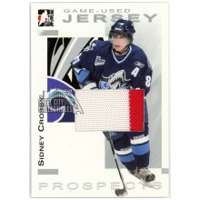 Sidney Crosby 2004 ITG Heroes & Prospects Game-Used Jersey Silver /90