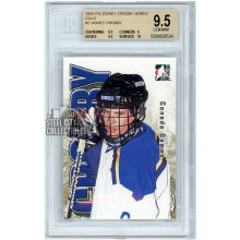 Sidney Crosby 2005-06 ITG Sidney Crosby Series Gold Rookie Card #2 BGS 9.5