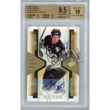 Sidney Crosby 2006-07 Upper Deck SPX Spxcitement Autograph Card #X80 3/10 BGS 9.5