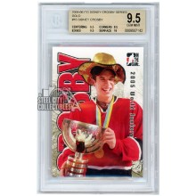 Sidney Crosby 2005-06 ITG Sidney Crosby Series Gold Rookie Card #16 BGS 9.5