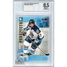 Sidney Crosby 2004-05 ITG Heroes & Prospects Rookie Card #104 BGS 8.5