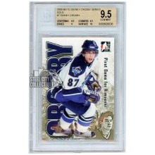 Sidney Crosby 2005-06 ITG Sidney Crosby Series Gold Rookie Card #7 BGS 9.5