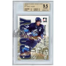Sidney Crosby 2005-06 ITG Sidney Crosby Series Gold Rookie Card #17 BGS 9.5