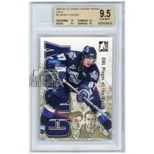 Sidney Crosby 2005-06 ITG Sidney Crosby Series Gold Rookie Card #8 BGS 9.5