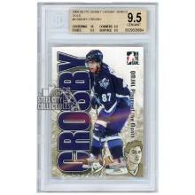 Sidney Crosby 2005-06 ITG Sidney Crosby Series Gold Rookie Card #9 BGS 9.5