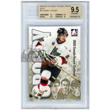 Sidney Crosby 2005-06 ITG Sidney Crosby Series Gold Rookie Card #10 BGS 9.5
