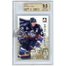 Sidney Crosby 2005-06 ITG Sidney Crosby Series Gold Rookie Card #21 BGS 9.5