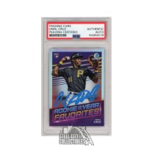 Oneil Cruz 2022 Bowman Chrome ROTY Favorites RC Autograph Card #ROYF-5 PSA/DNA (Light Blue)