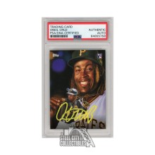 Oneil Cruz 2022 Topps Game Within The Game RC Autograph Card #5 PSA/DNA (Yellow Ink)