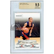 Stephen Curry 2009-10 Panini Prestige Rookie #157 BGS 9.5