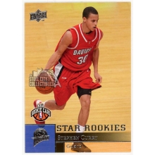 Stephen Curry 2009-10 Upper Deck Rookie Card #234