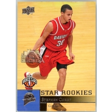 Stephen Curry 2009-10 Upper Deck Rookie Card #234 (Corner/Edge Damage)