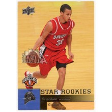 Stephen Curry 2009-10 Upper Deck Rookie Card #234 (Corner/Edge Damage)