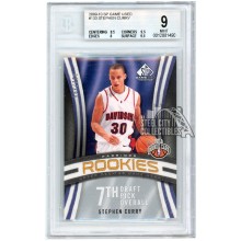 Stephen Curry 2009-10 Upper Deck SP Game Used Rookie #133 362/399 BGS 9