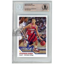 Stephen Curry 2008 Sports Illustrated SI For Kids Autograph Rookie Card #304 BAS