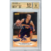 Stephen Curry 2009-10 Panini Autograph Rookie Card #307 BGS 9.5 BAS 9