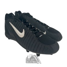 Curtis Martin Practice Worn New England Patriots Black Nike Football Cleats - Mears LOA