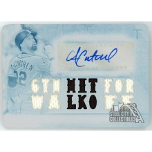 Andrew McCutchen 2018 Topps Triple Threads Jersey Autograph Printing Plate Card #TTAR-AM1 1/1