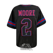 DJ Moore Autographed Buffalo Custom Black Football Jersey - BAS