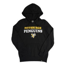 Pittsburgh Penguins 47 Women's Headline Black Hooded Sweatshirt