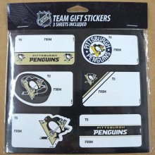 Pittsburgh Penguins NHL Team Gift Sticker Sheets