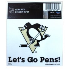Pittsburgh Penguins NHL Lets Go Pens Decal