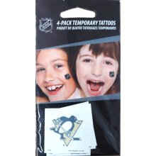 Pittsburgh Penguins NHL 4 Pack Temporary Tattoos