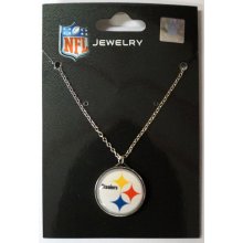 Pittsburgh Steelers NFL 20" Chain Necklace & Logo Pendant