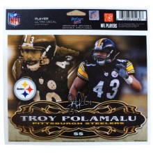 Pittsburgh Steelers Troy Polamalu Ultra Decal