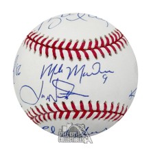 Dallas Stars 1998-99 Champs W/ 6 HOFers Autographed Official MLB Baseball - JSA (10 Sigs)
