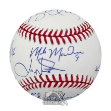 Dallas Stars 1998-99 Champs W/ 6 HOFers Autographed Official MLB Baseball - BAS (10 Sigs)