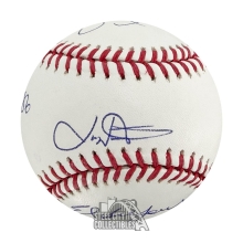 Dallas Stars 1998-99 Champs W/ 6 HOFers Autographed Official MLB Baseball - BAS (9 Sigs)