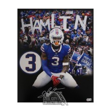 Damar Hamlin Autographed Buffalo 16x20 Photo - BAS